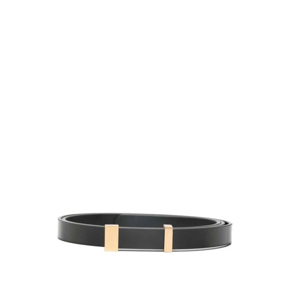 Lardini Men Belt With Gold-Tone Buckle